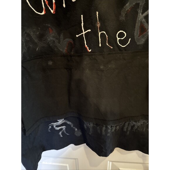 BIG & TALL “BIG DADDY EXCLUSIVE DESIGN” Black Graphic TShirt 2XL Distressed WTF - Picture 9 of 11